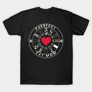 Cat Mom Symbol T-Shirt